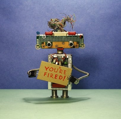 youre fired robot